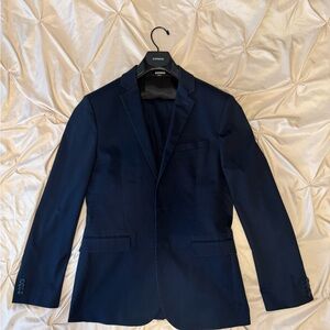 Express Men's Midnight Blue Suit